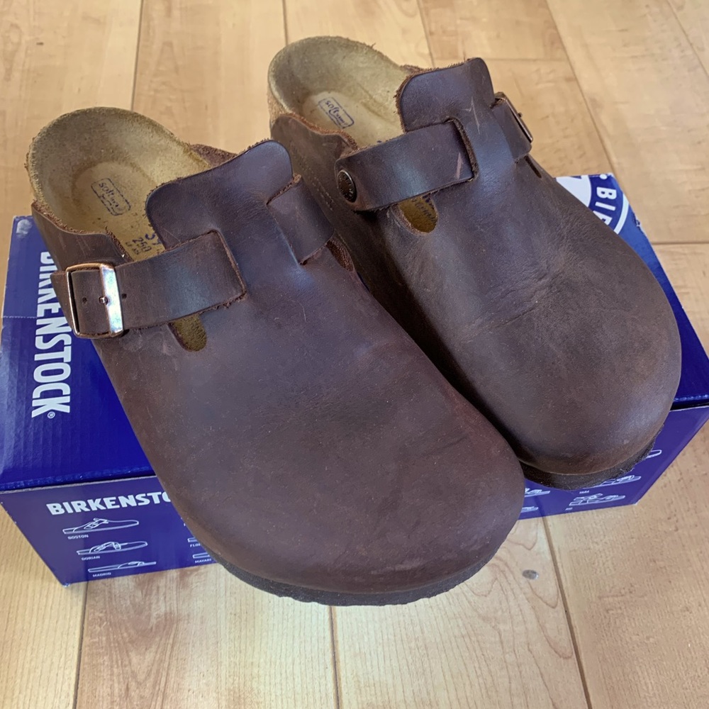 Birkenstock Boston soft footbed size 39 clogs